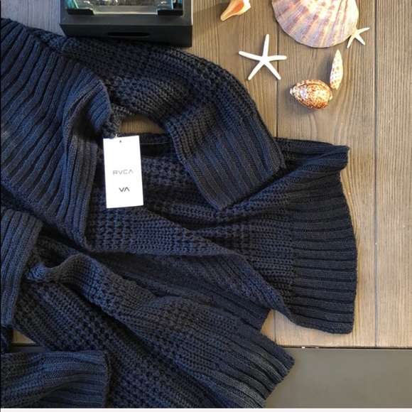 🌴🌼RVCA- CARDIGAN SWEATER🌼🌴 - Picture 5 of 8